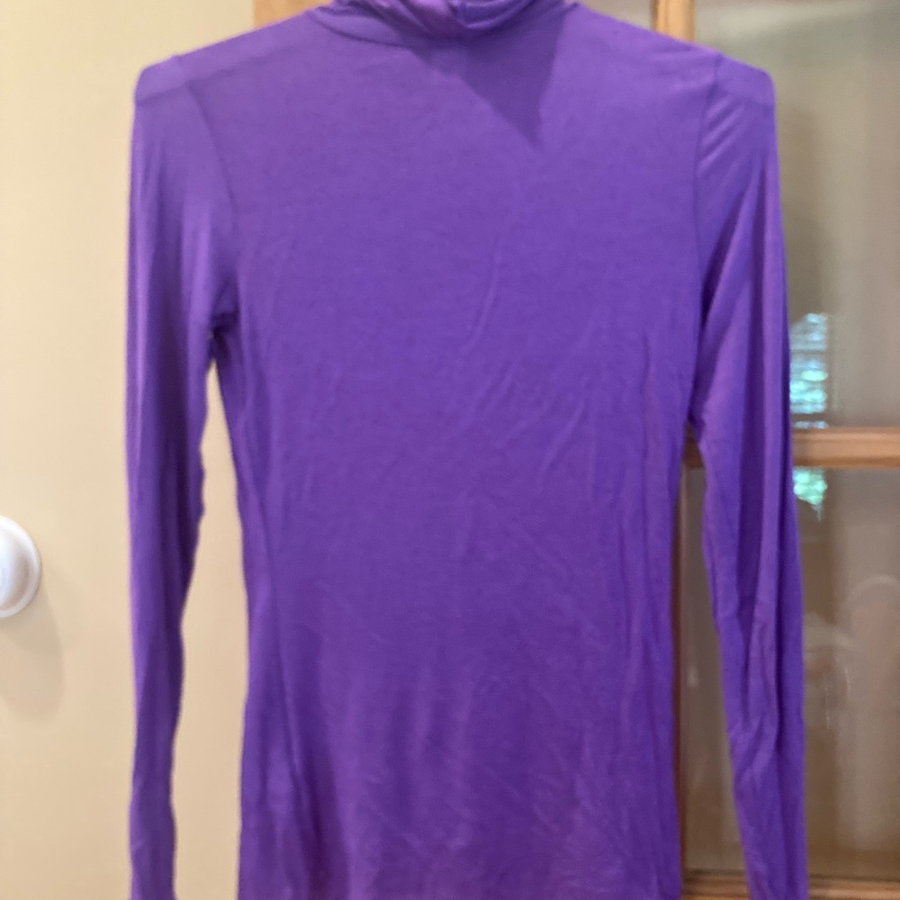 Intimissimi Purple Women's Long Sleeve turtleneck